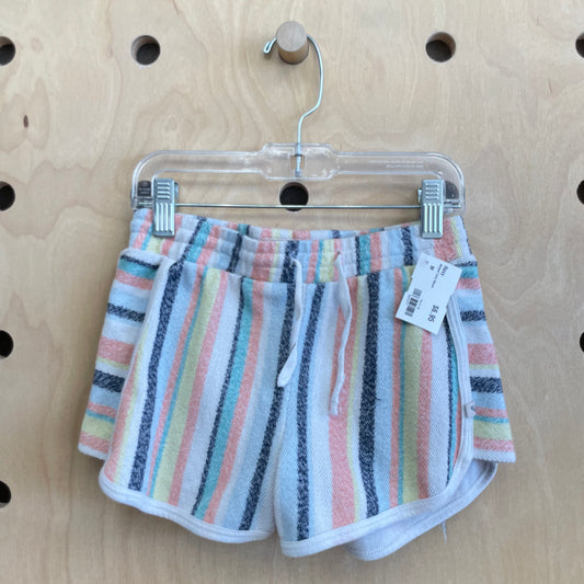 Striped Terry Shorts