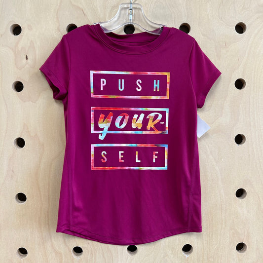 Push Yourself Atheltic Tee