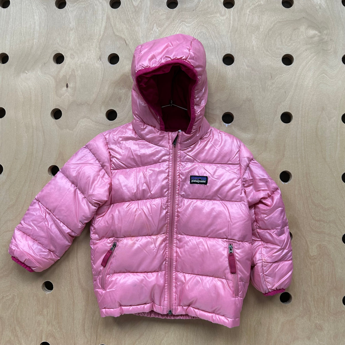 Pink Duck Down Jacket