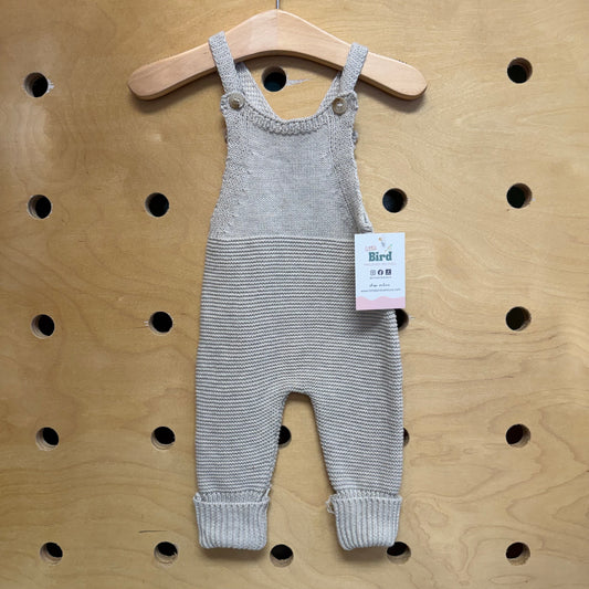 Greige Organic Knit Romper