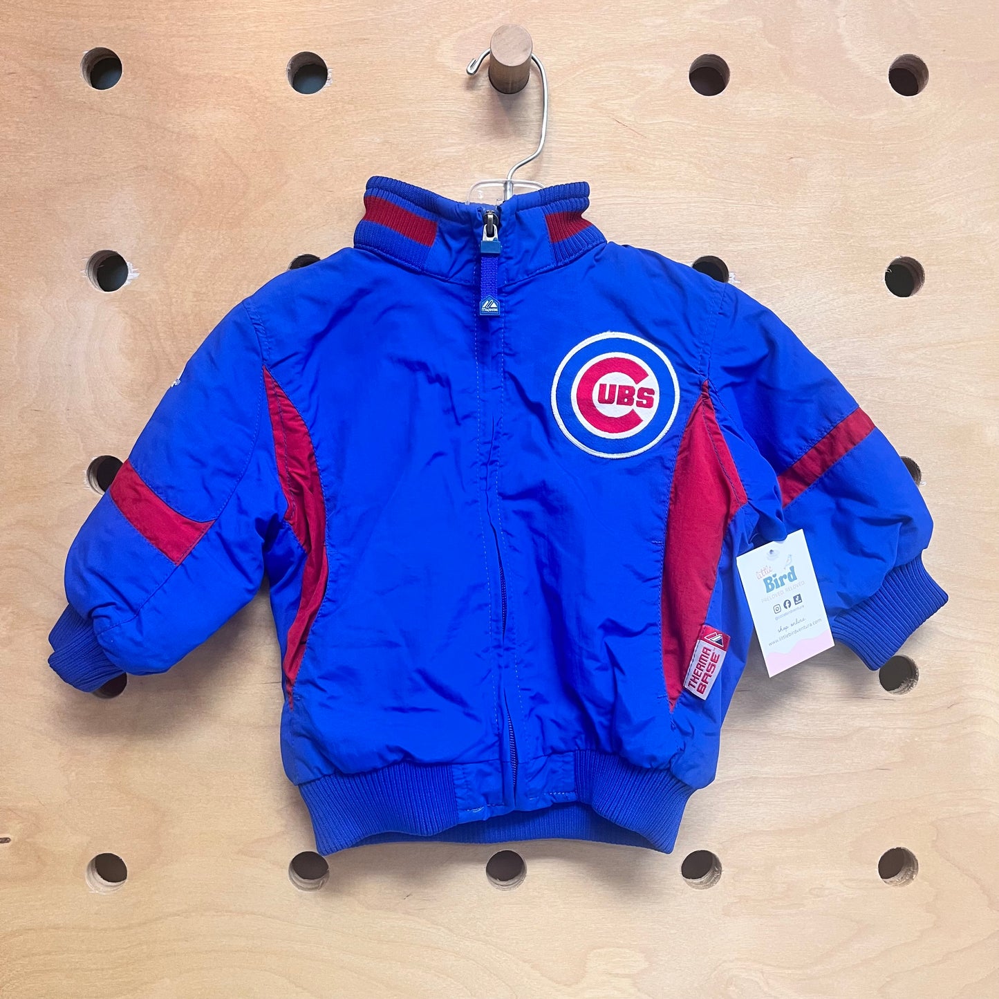Blue/Red Cubs Therma Base Jacket