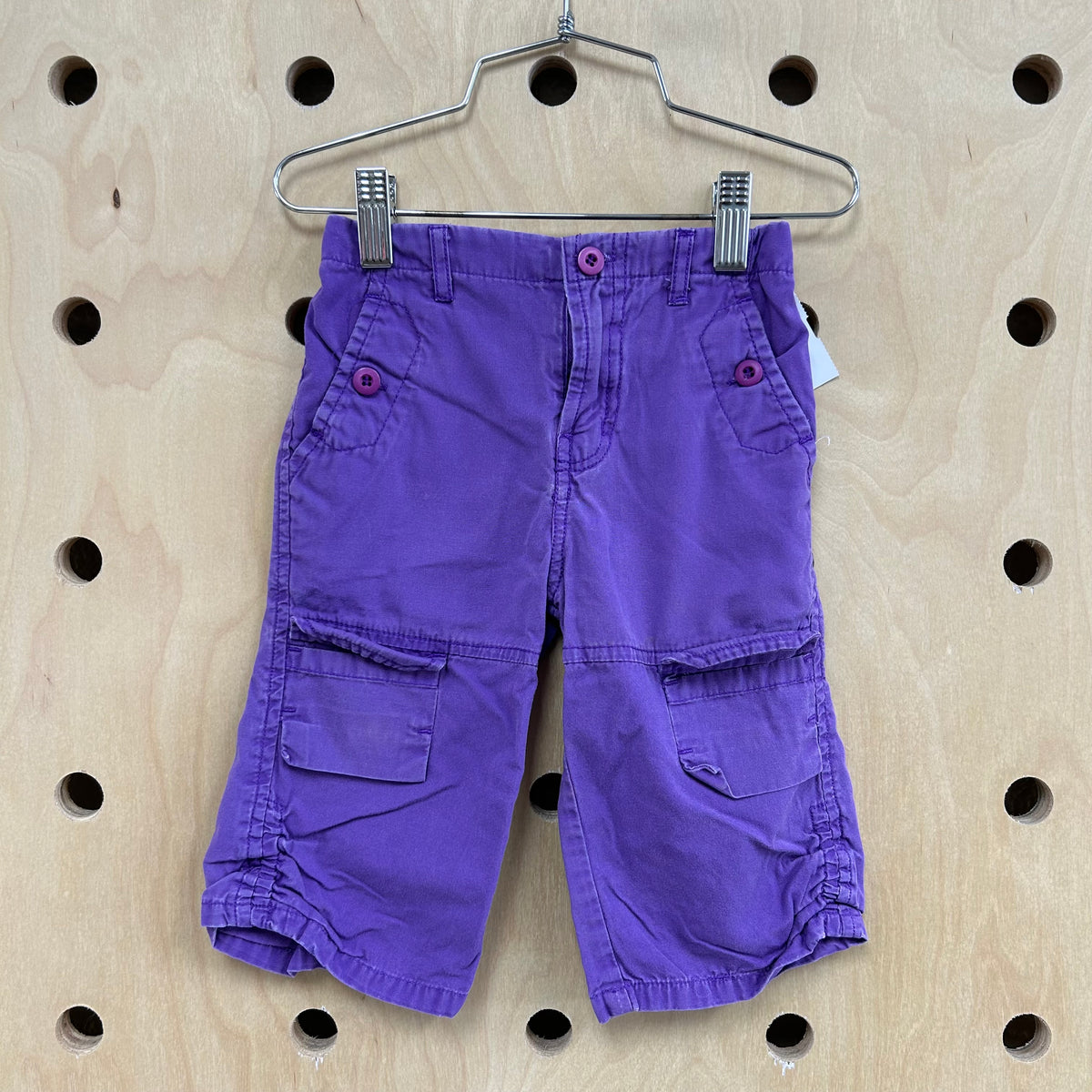 Purple Cargo Pants