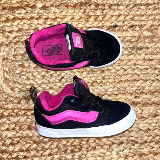 Pink/Black New Skool Easy-On Sneakers