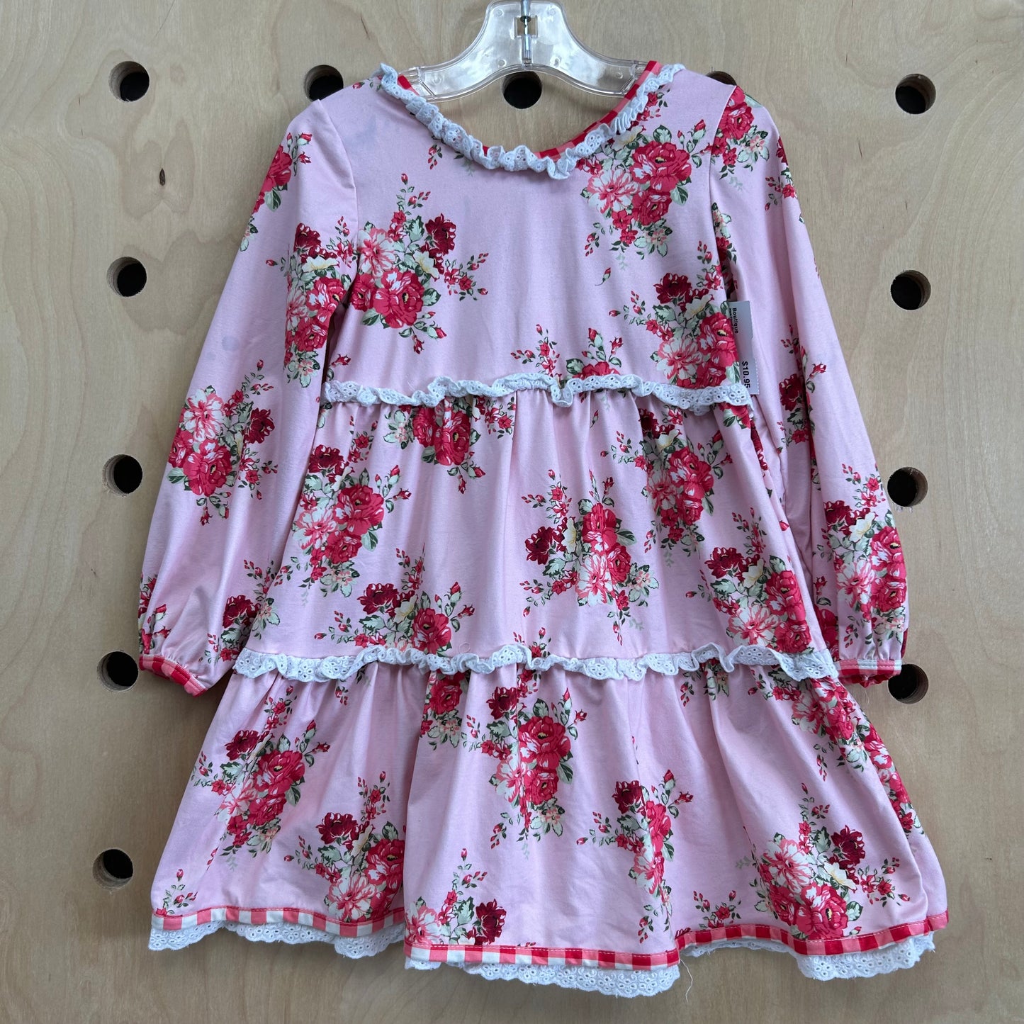 Pink Floral Dress