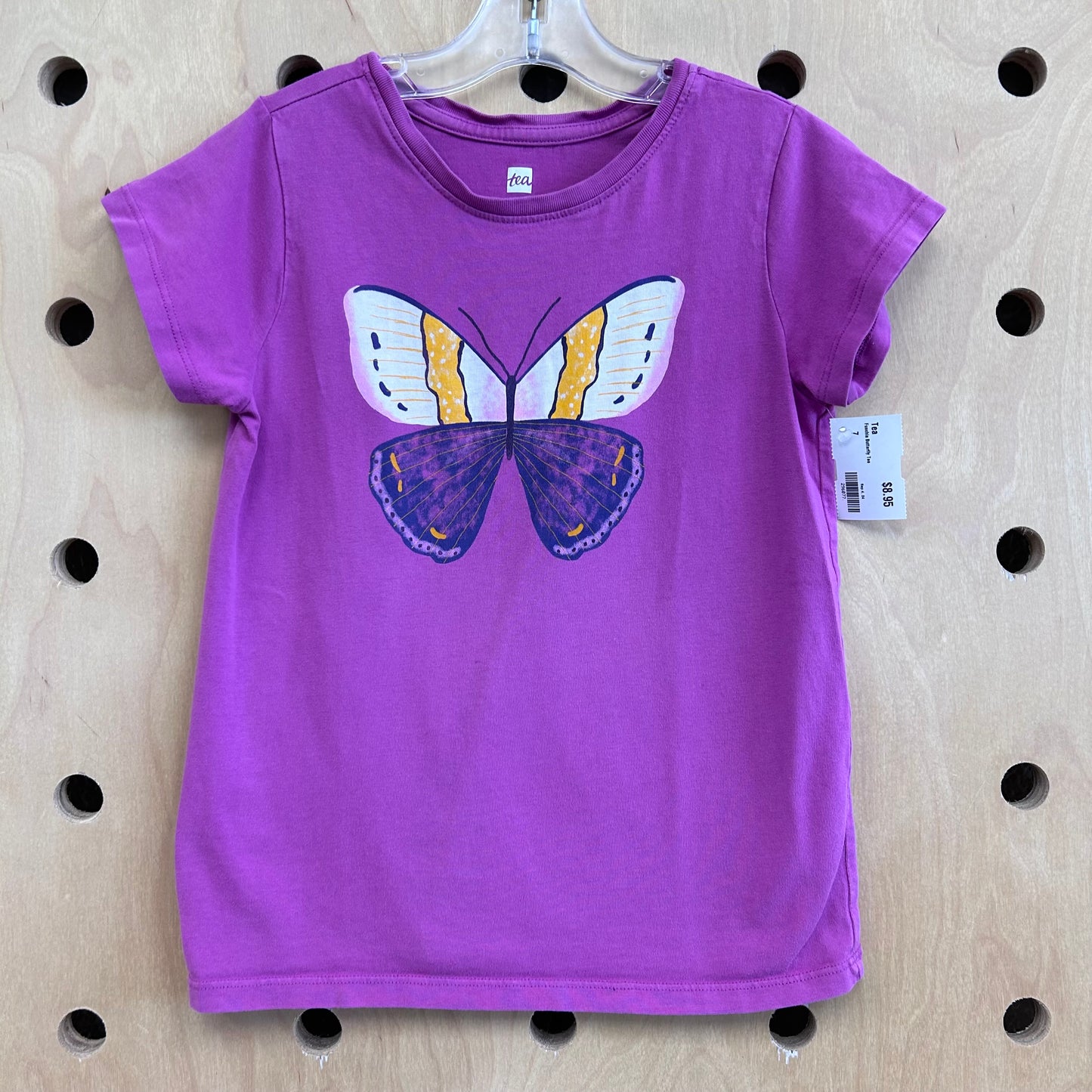 Fuschia Butterfly Tee