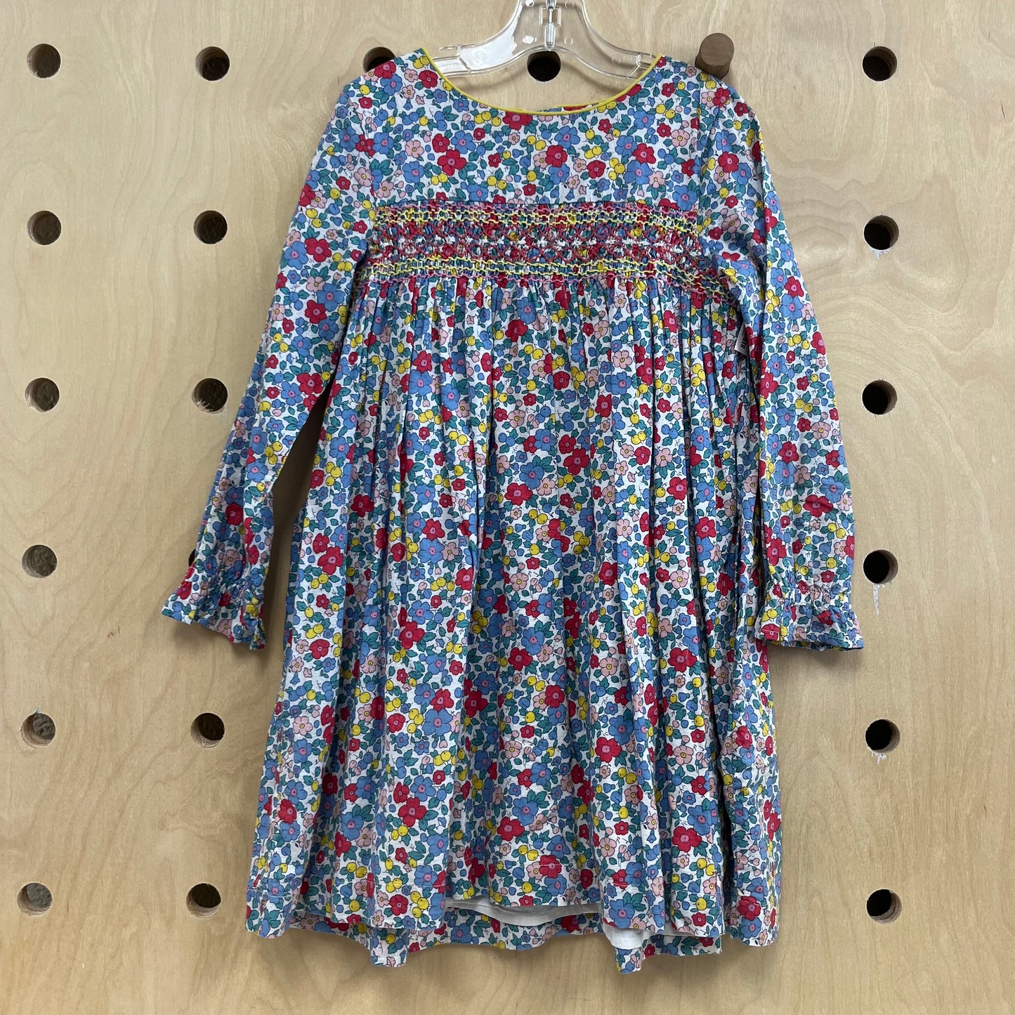 Smocked Floral Dress