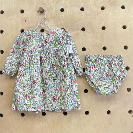Peter Rabbit Dress w/ Bloomies
