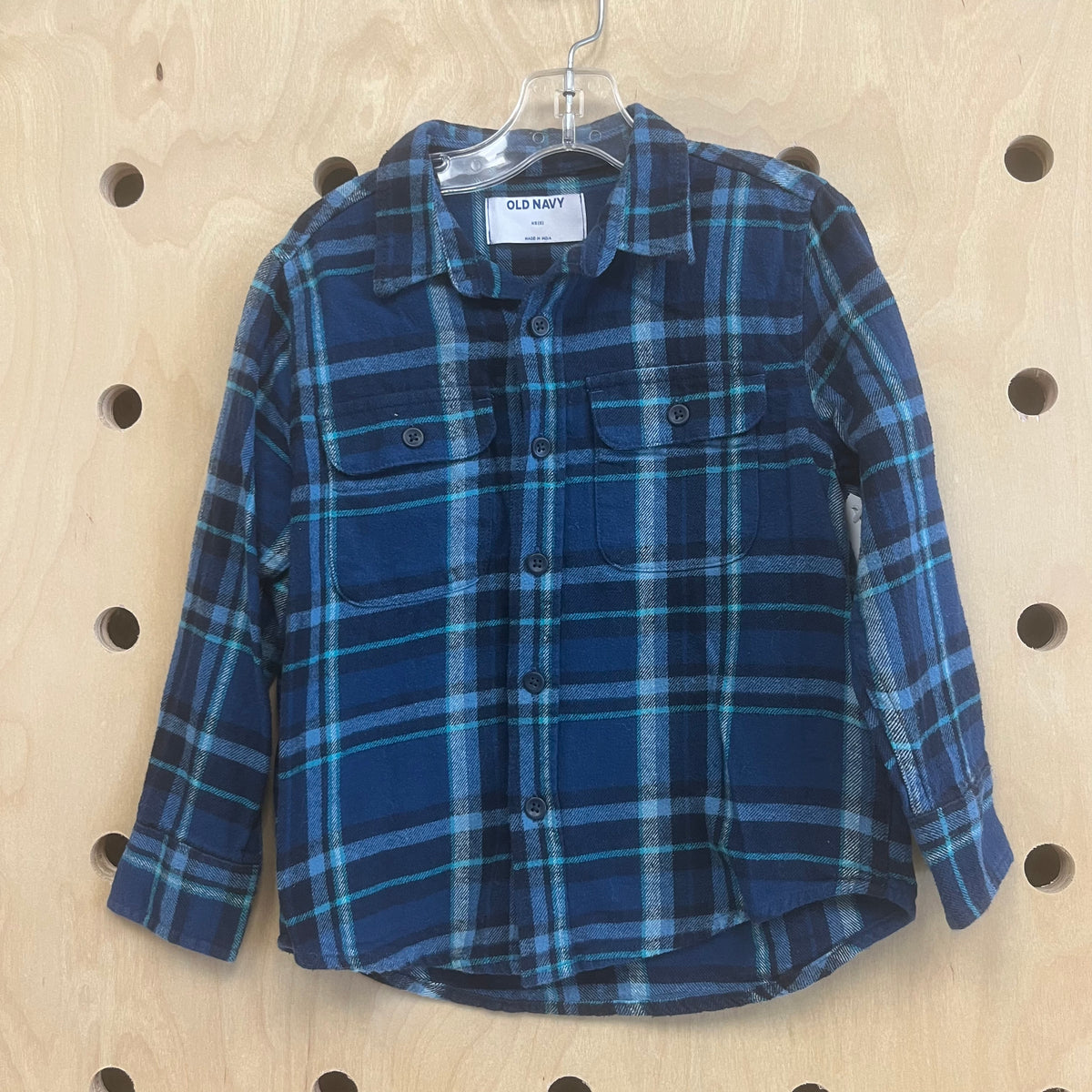 Blue Plaid Flannel