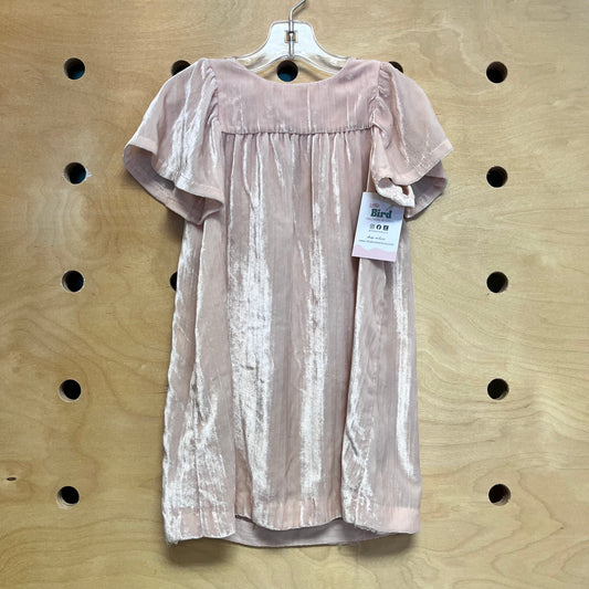 Pink Velour Dress