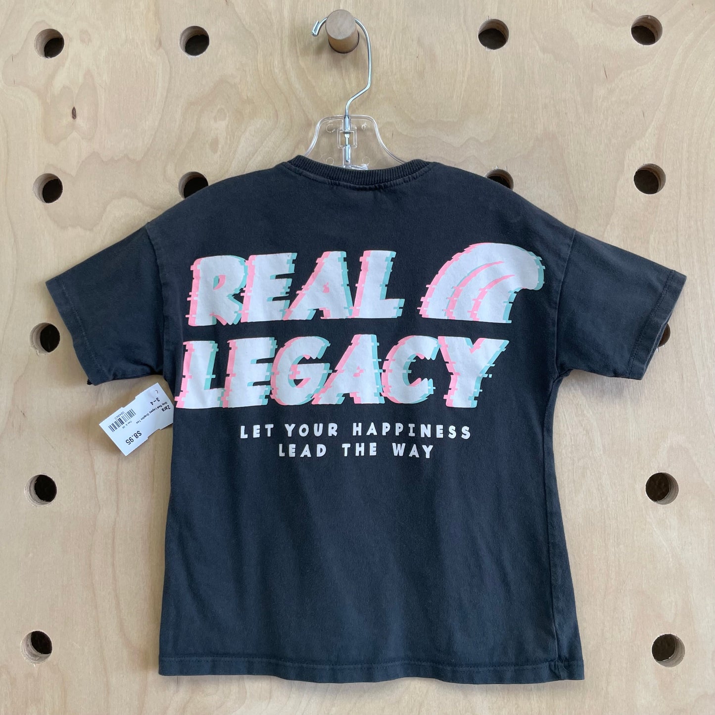 Grey Real Legacy Graphic Tee