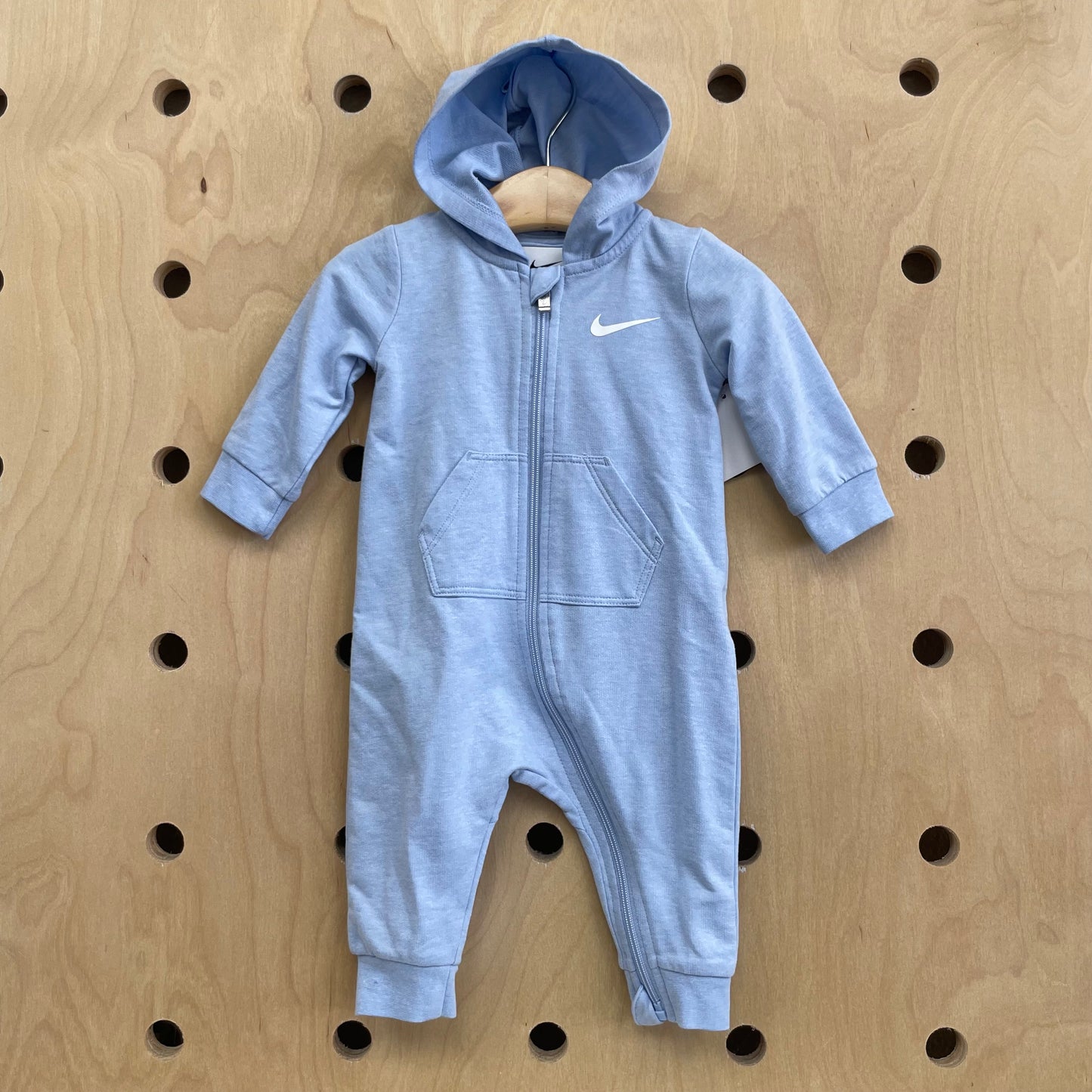 Blue Hoodie Romper
