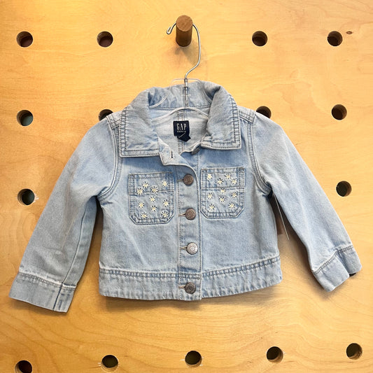 Daisy Pocket Denim Jacket