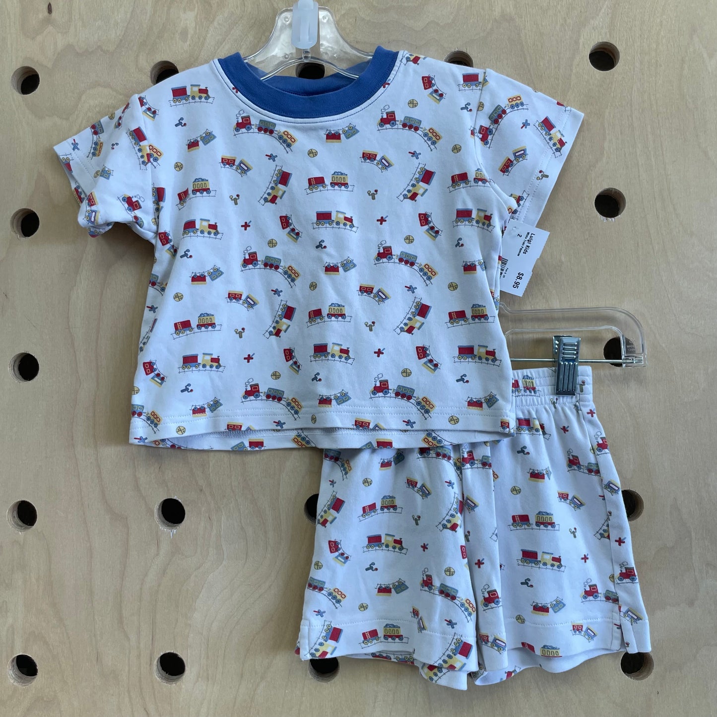 White Train Pajamas