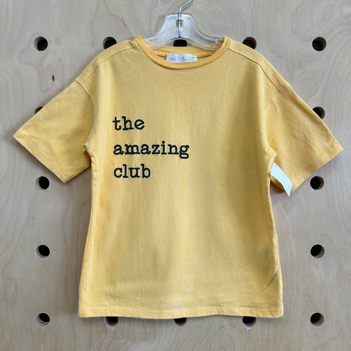 Yellow Amazing Club Tee