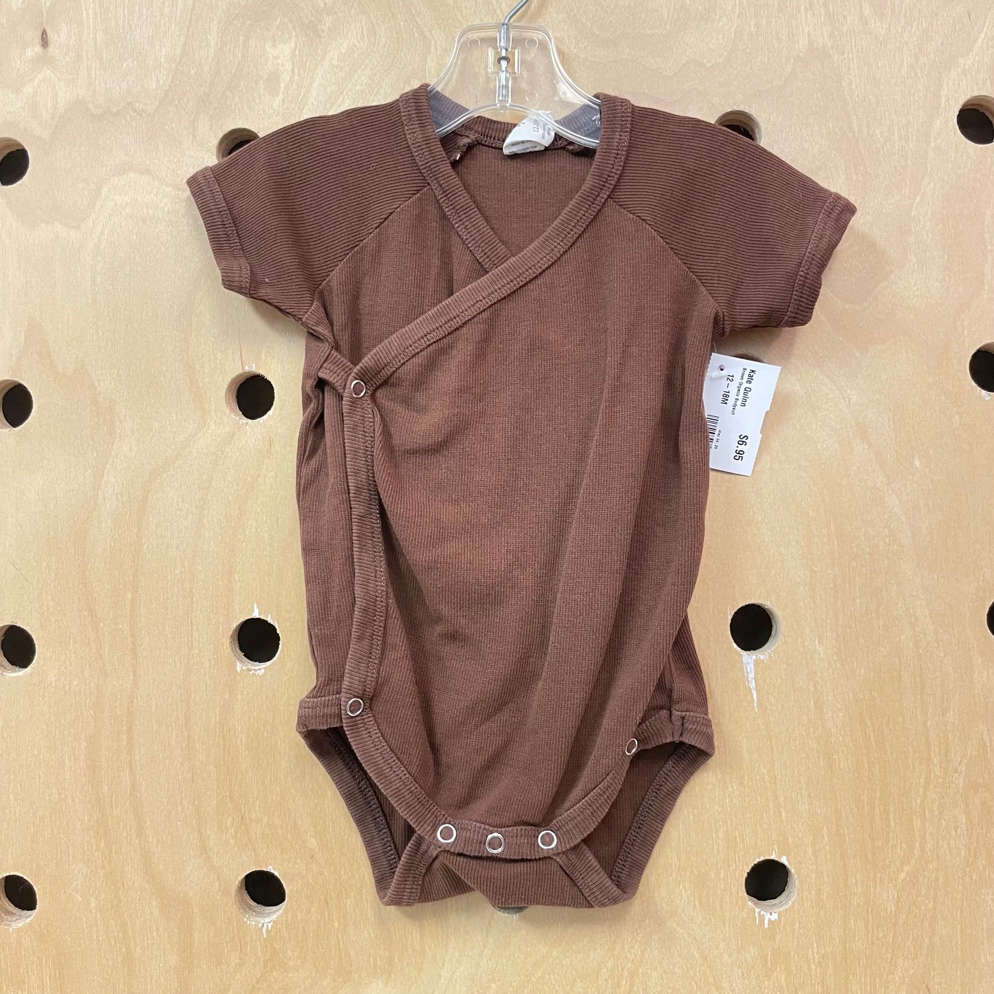 Brown Organic Bodysuit
