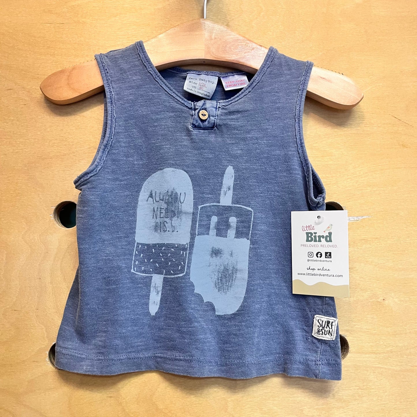Blue Popsicles Tank