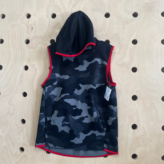 Black & Grey Camo Tank Hoodie