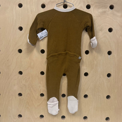 Mustard Gold Thermal Footies