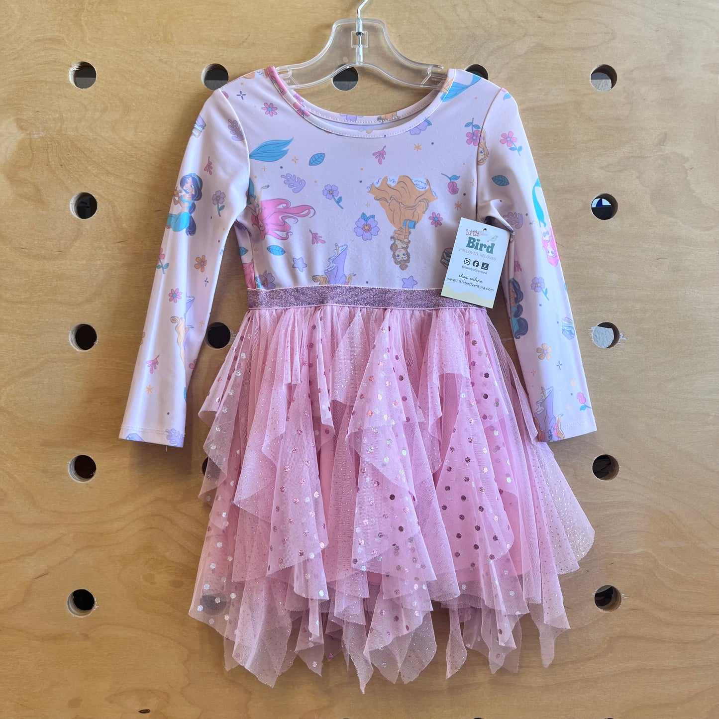 Pink Sparkle Tulle Princesses Dress