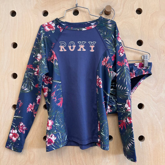Blue Floral 2pc. Swimsuit
