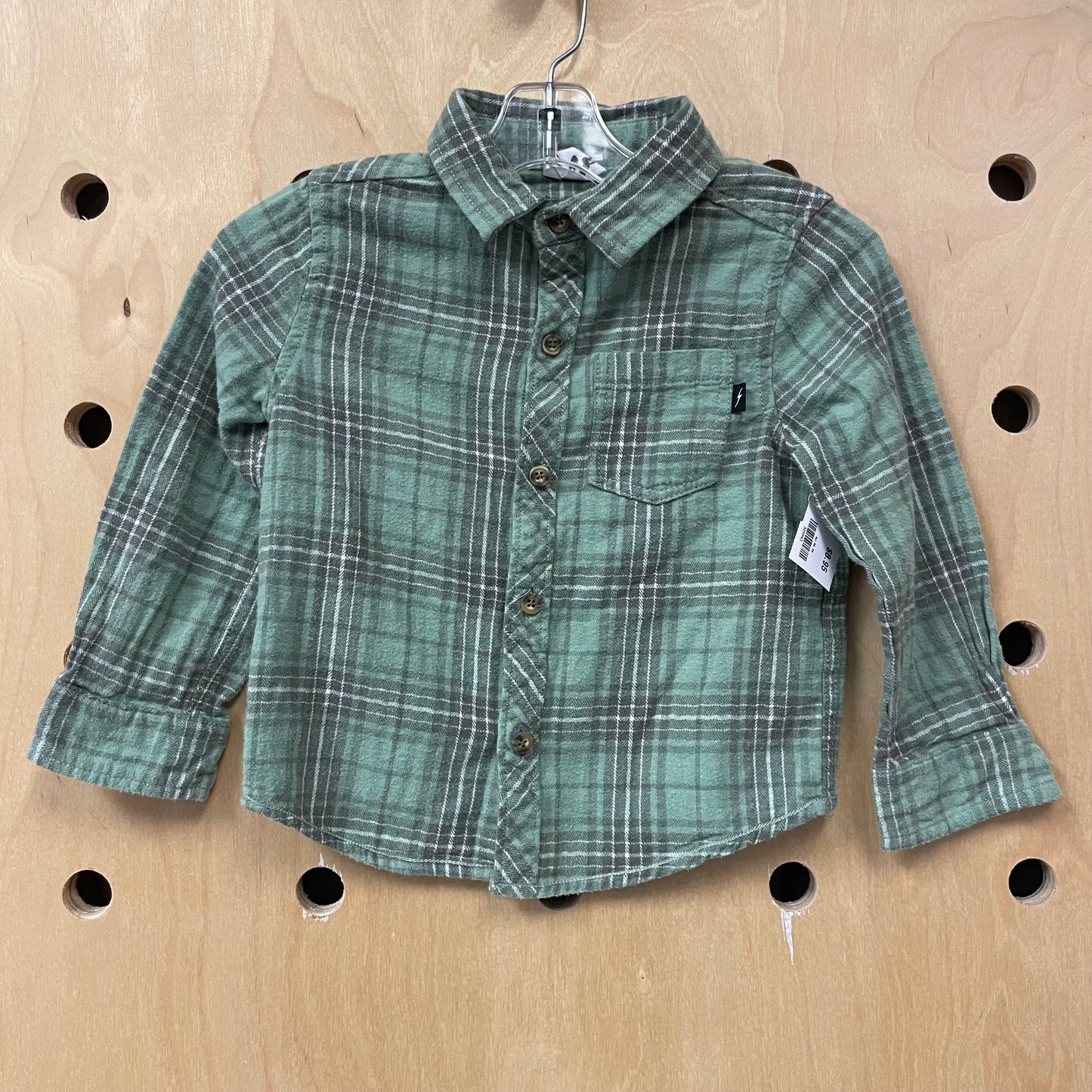 Green Plaid Flannel