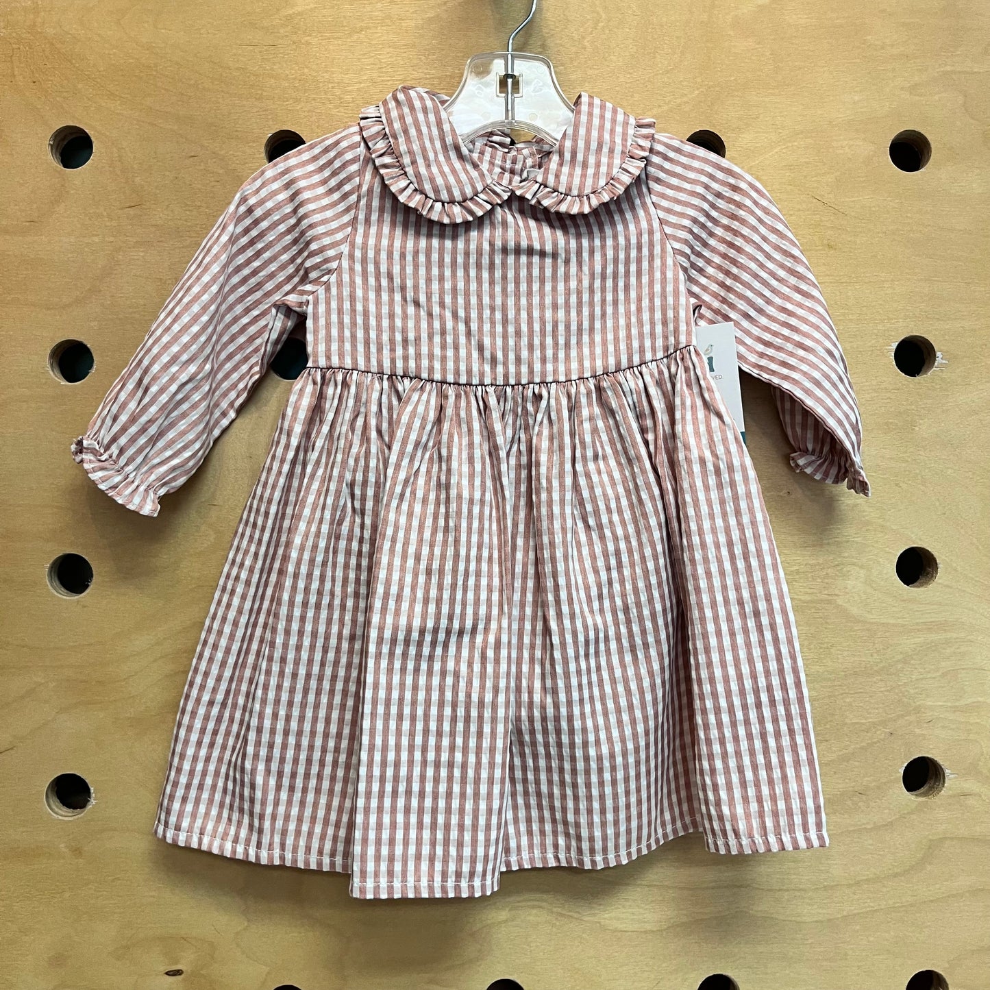 Pink Gingham Dress w/Bloomers