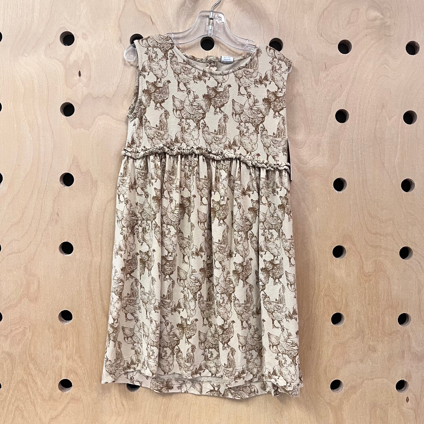 Yellow Chickens Modal Dress