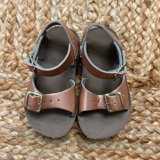 Pink Shimmer Surfer Sandals