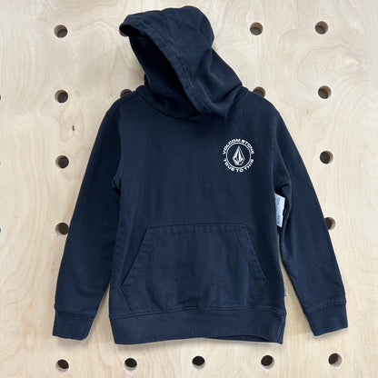 Black Logo Hoodie Pullover