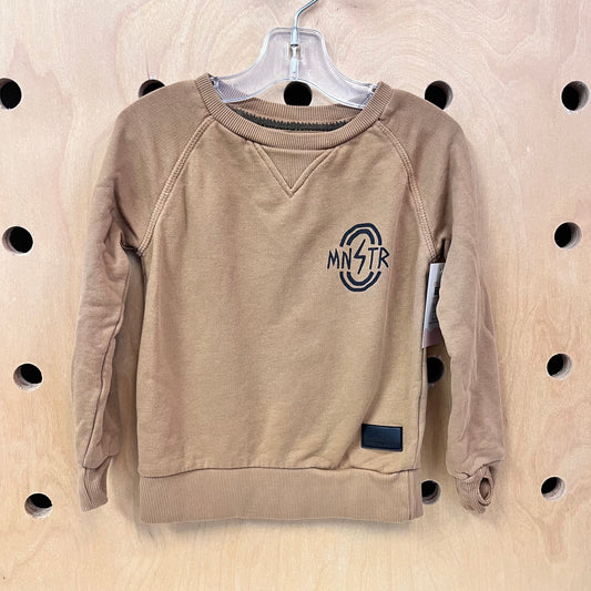 Brown Logo Sweatshirt