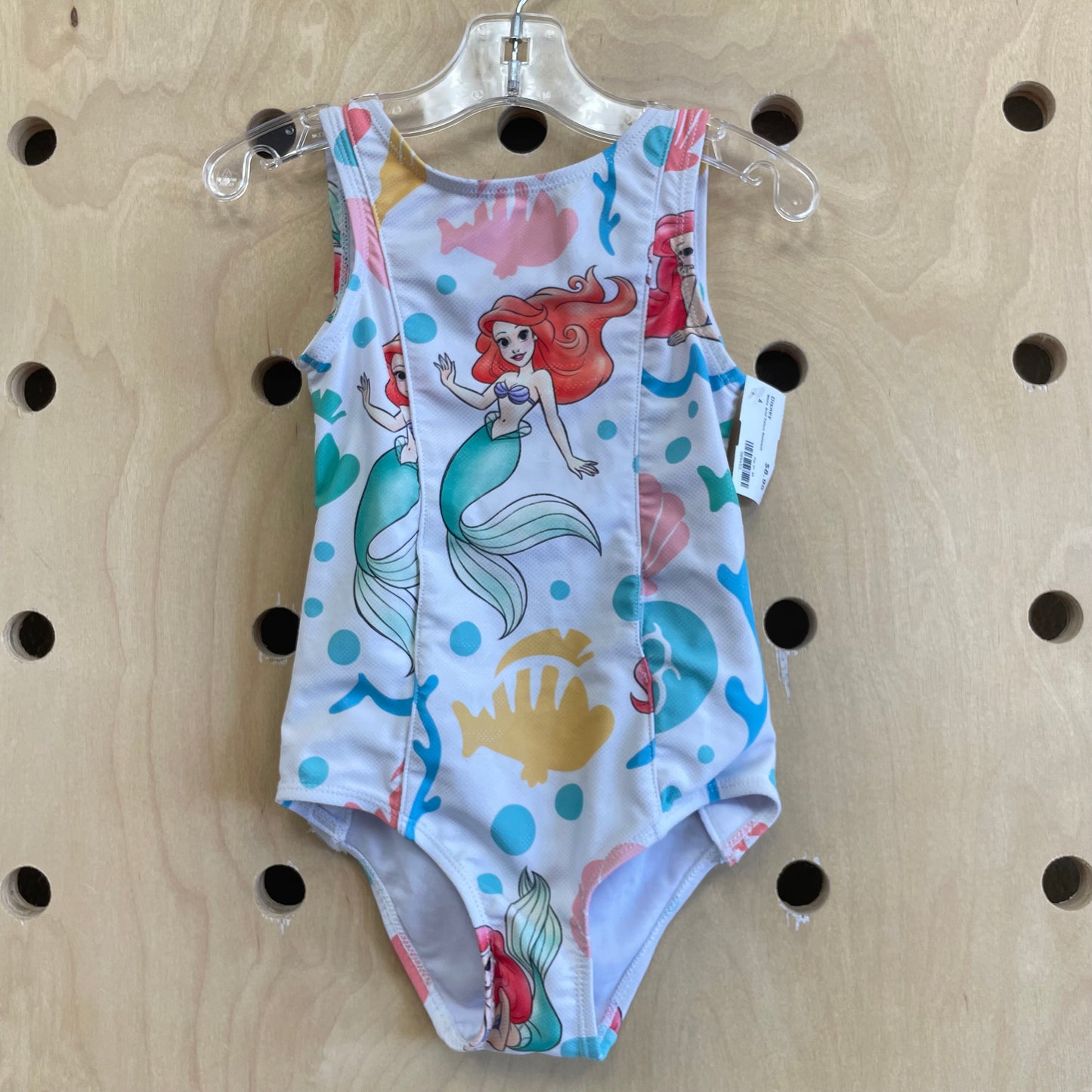 White Ariel Velcro Swimsuit