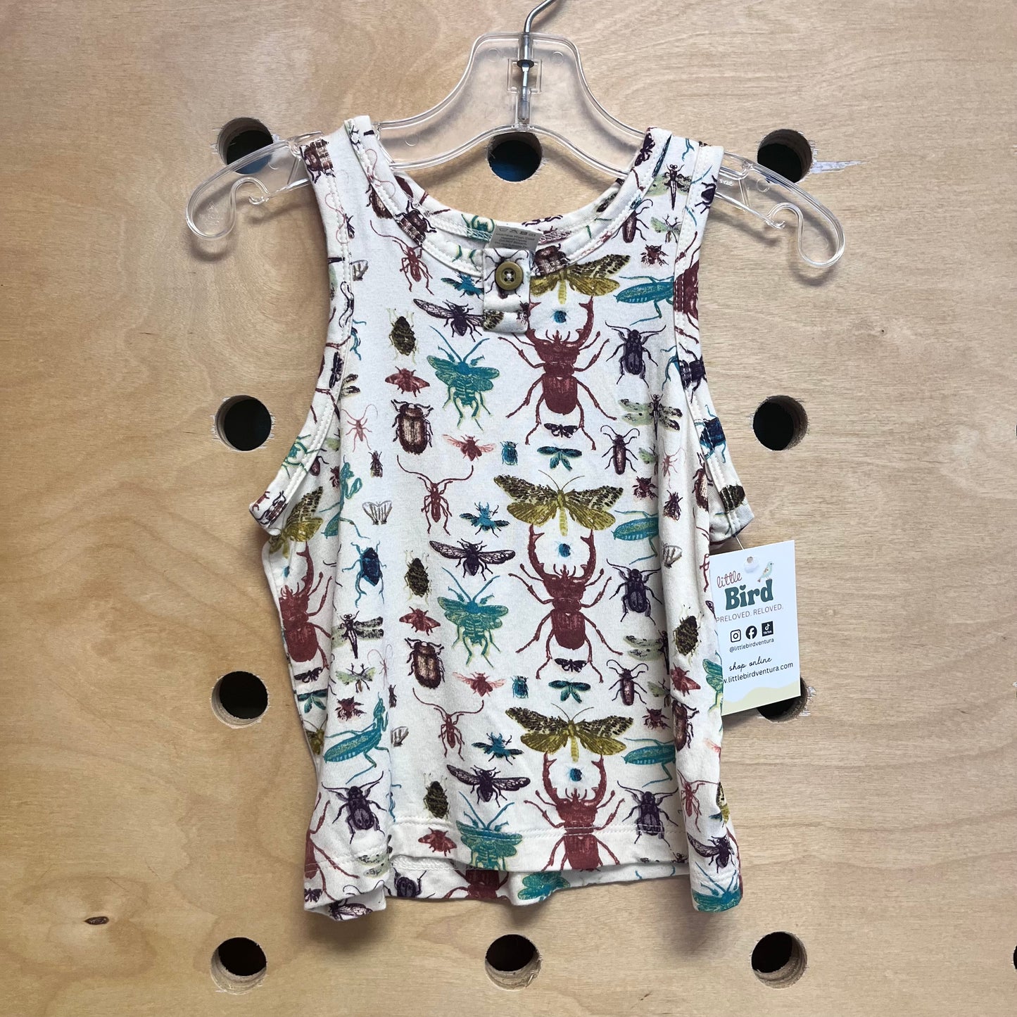 Cream Modal Bugs Tank
