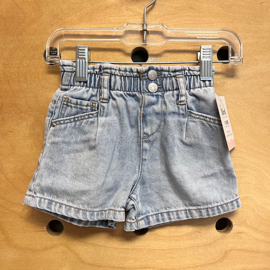 Denim High Waist Shorts