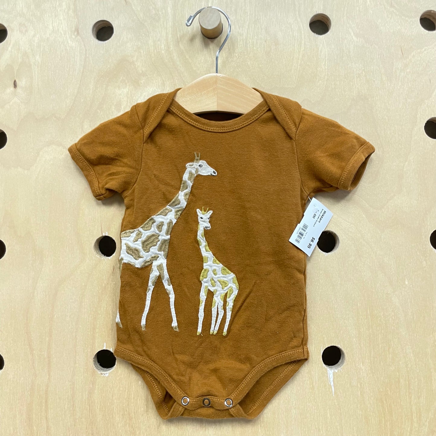 Brown Giraffe Bodysuit