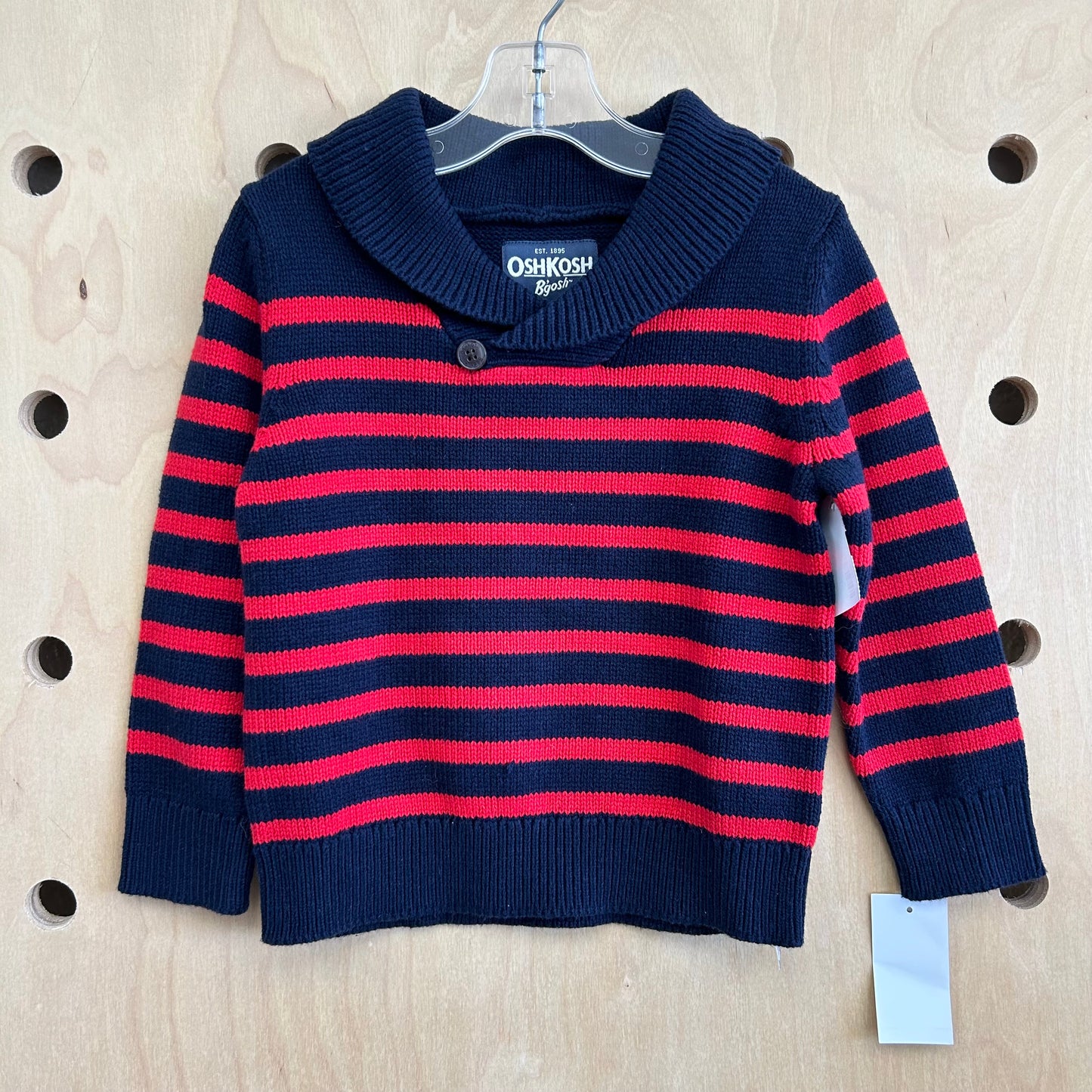 Red + Navy Sweater NEW!