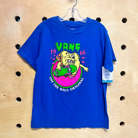 Blue Skating Pizza Tee