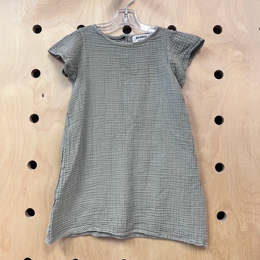 Dusty Sage Gauze Dress