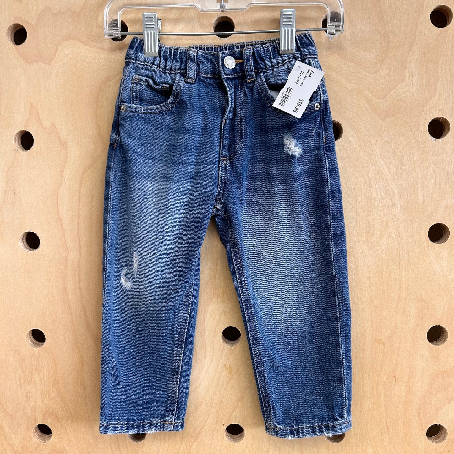 Elastic Waist Denim