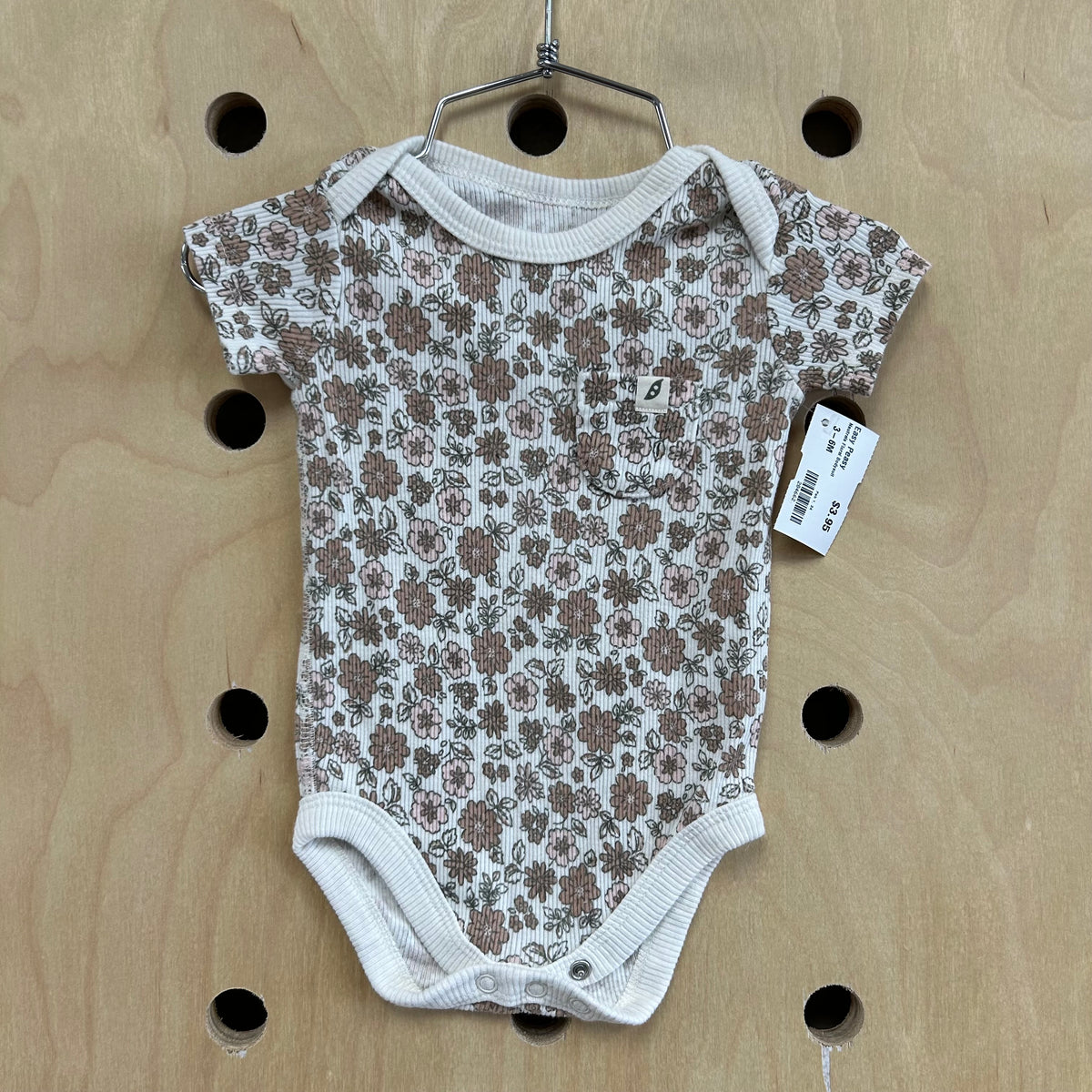 Neutrals Floral Bodysuit