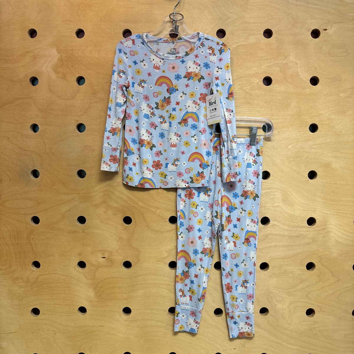 Blue Hello Kitty Bamboo Pajamas