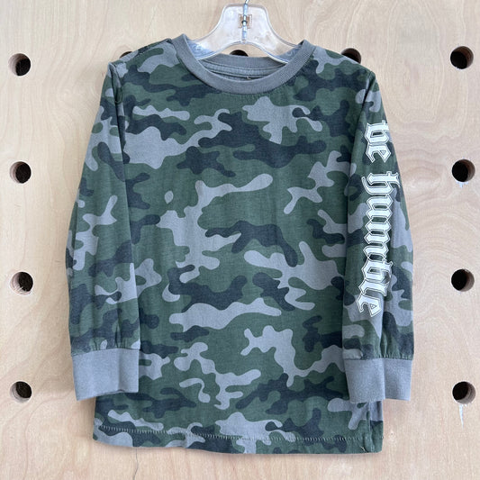 Be Humble LS Camo Tee