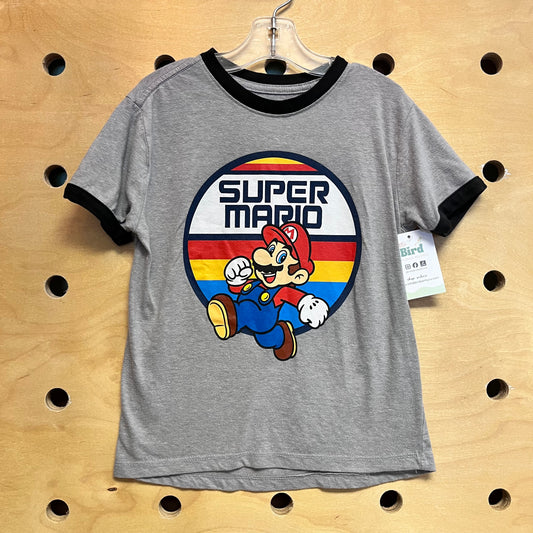 Grey Super Mario Tee