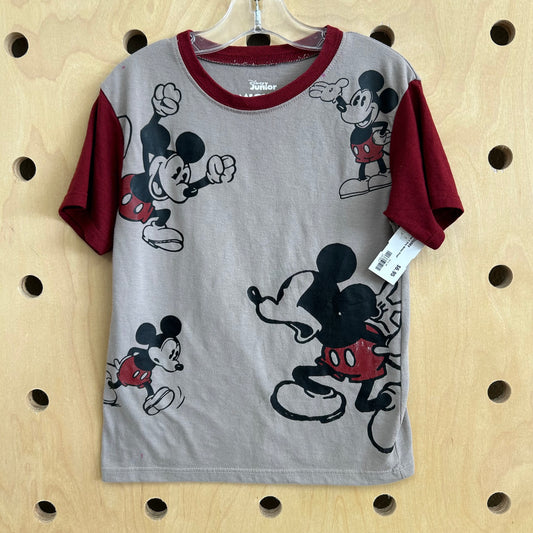 Red + Grey Mickey Ringer