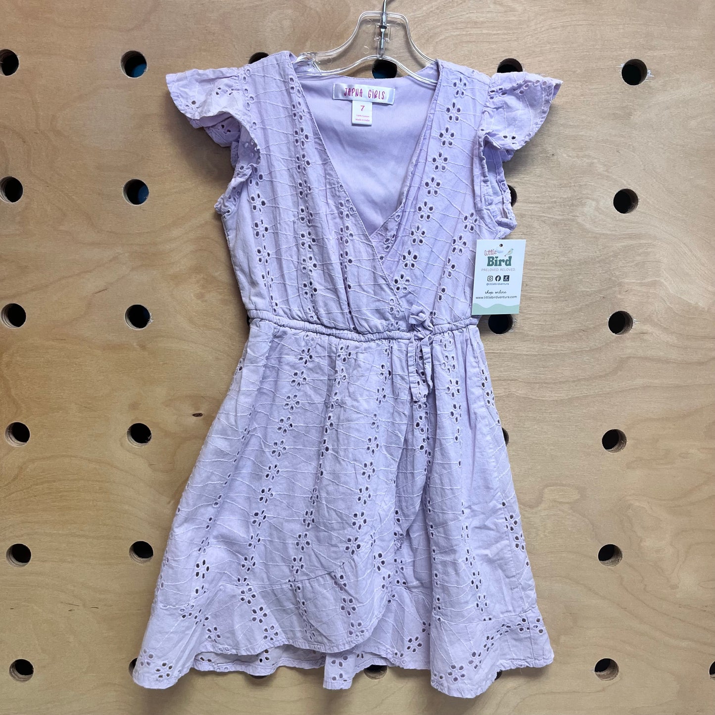 Lavender Eyelett Dress