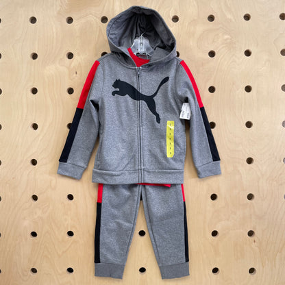 Grey & Red Athletic Outfit NEW!