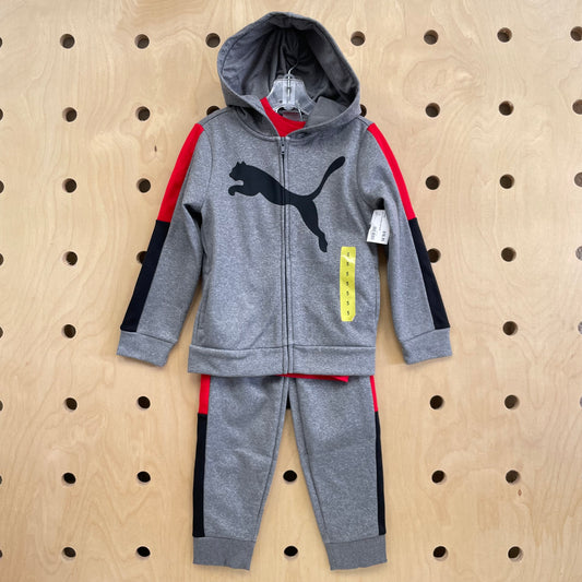 Grey & Red Athletic Outfit NEW!