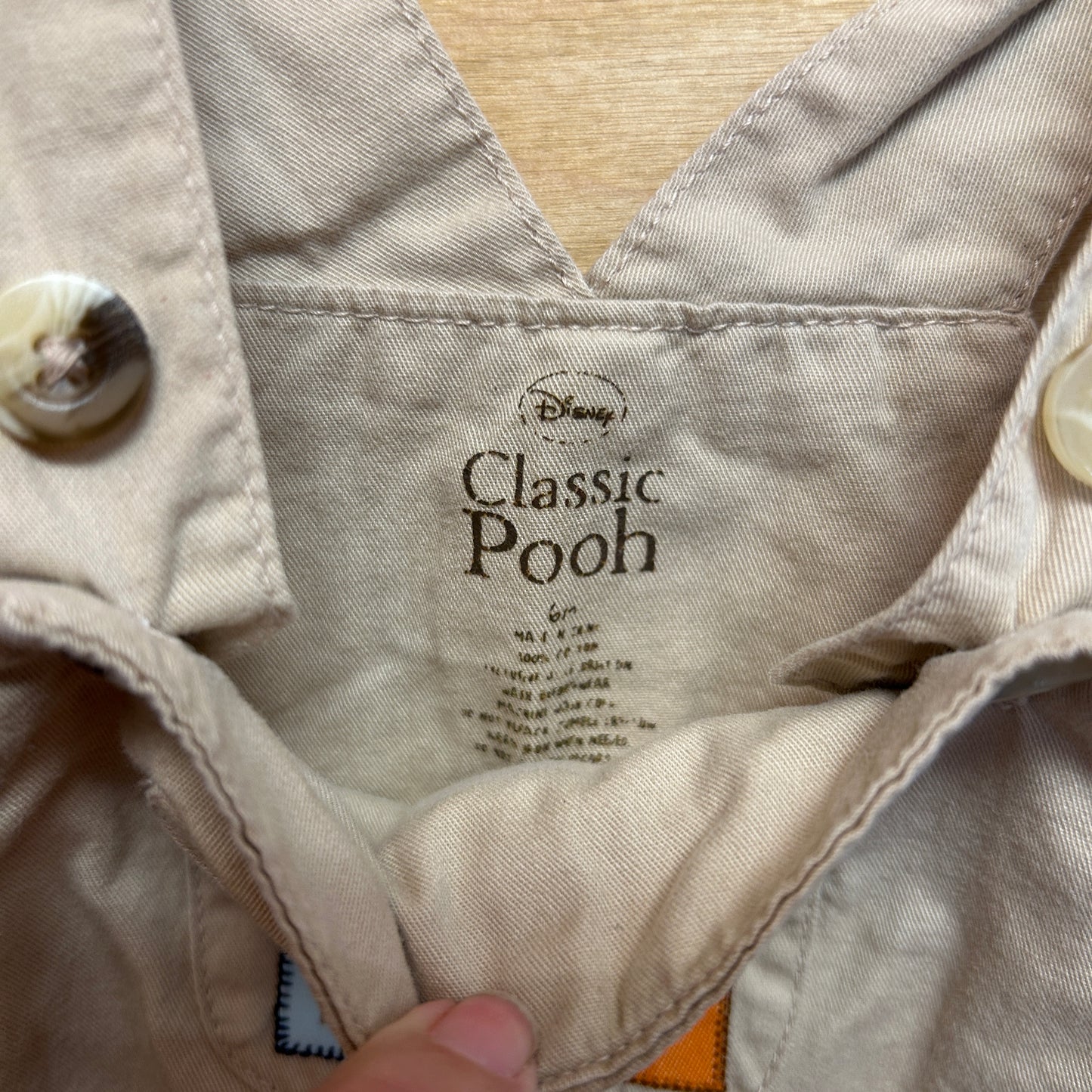 Classic Pooh Y2K Shortalls