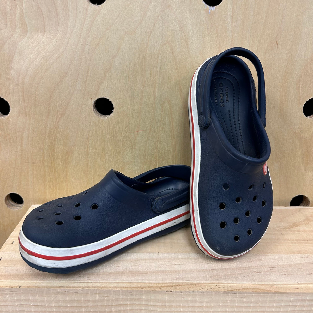 Blue & Red  Clogs