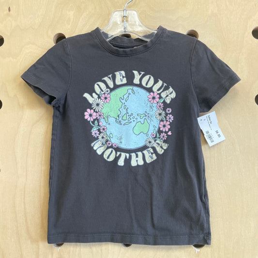 Grey Love Your Mother Tee