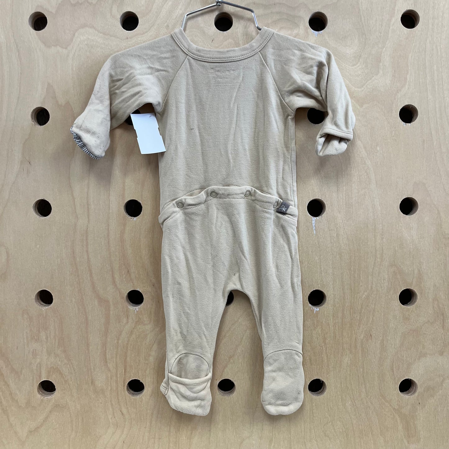 Beige Organic Zippy